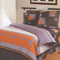 Постельное белье "Mexico" (2-х спальный КПБ, soft cotton, наволочки 70х70) артикул 1284e.